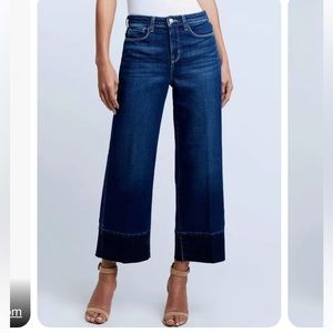 L’Agence Whitney High Rise Wide Leg jeans